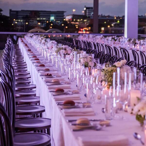 QAGOMA Weddings, Roof Terrace, Gallery of Modern Art / Photograph: Studio Impressions Photography